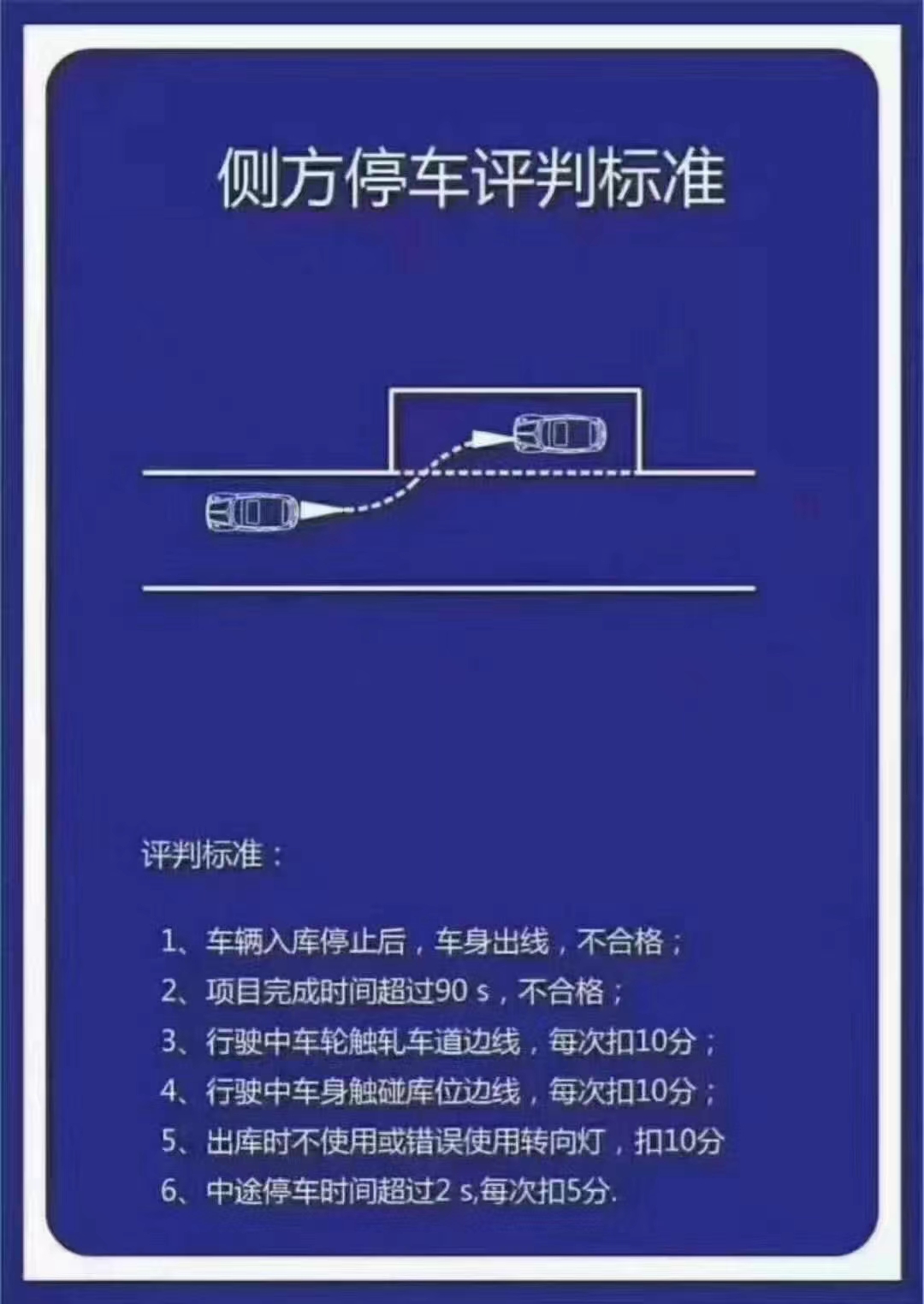 长沙牧远驾校-侧方停车教学